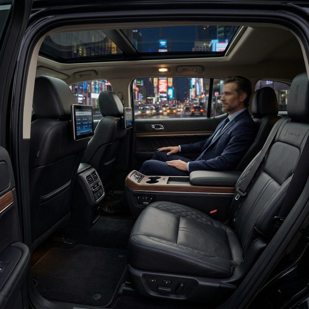 Lincoln MKT Town Car Livery view 2
